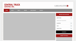Desktop Screenshot of gmcmediumduty.centraltruckcenter.com
